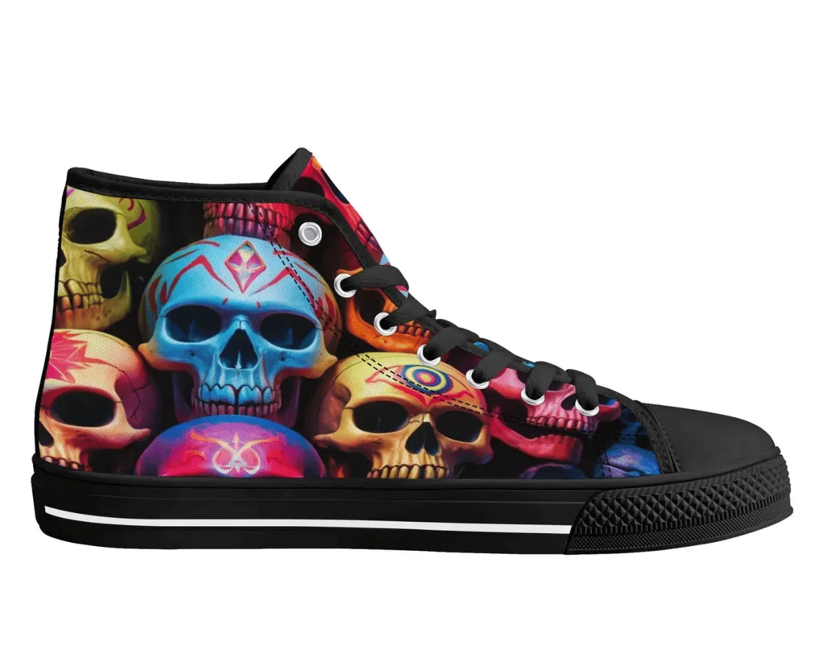 Chromatic Skulls High Tops