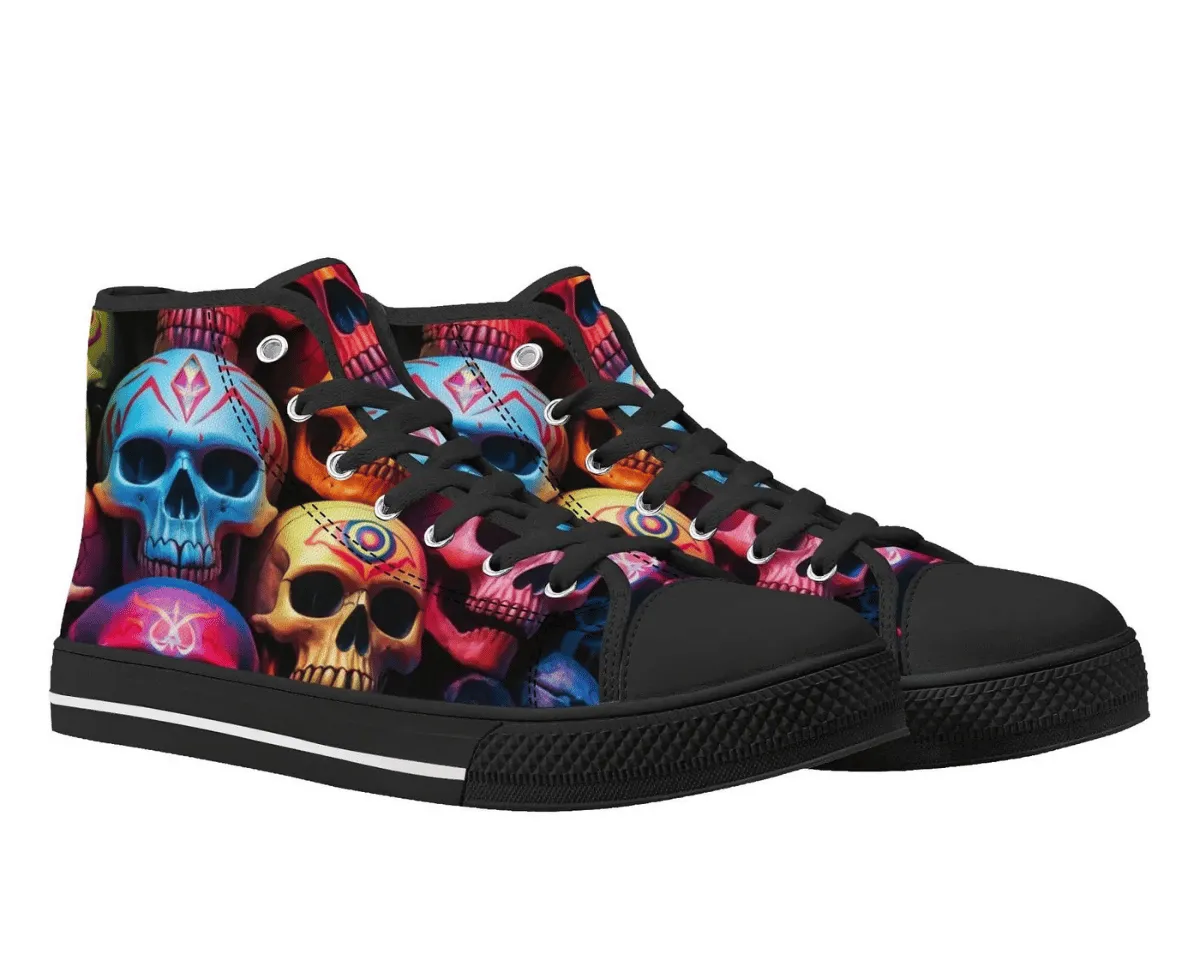 Chromatic Skulls High Tops