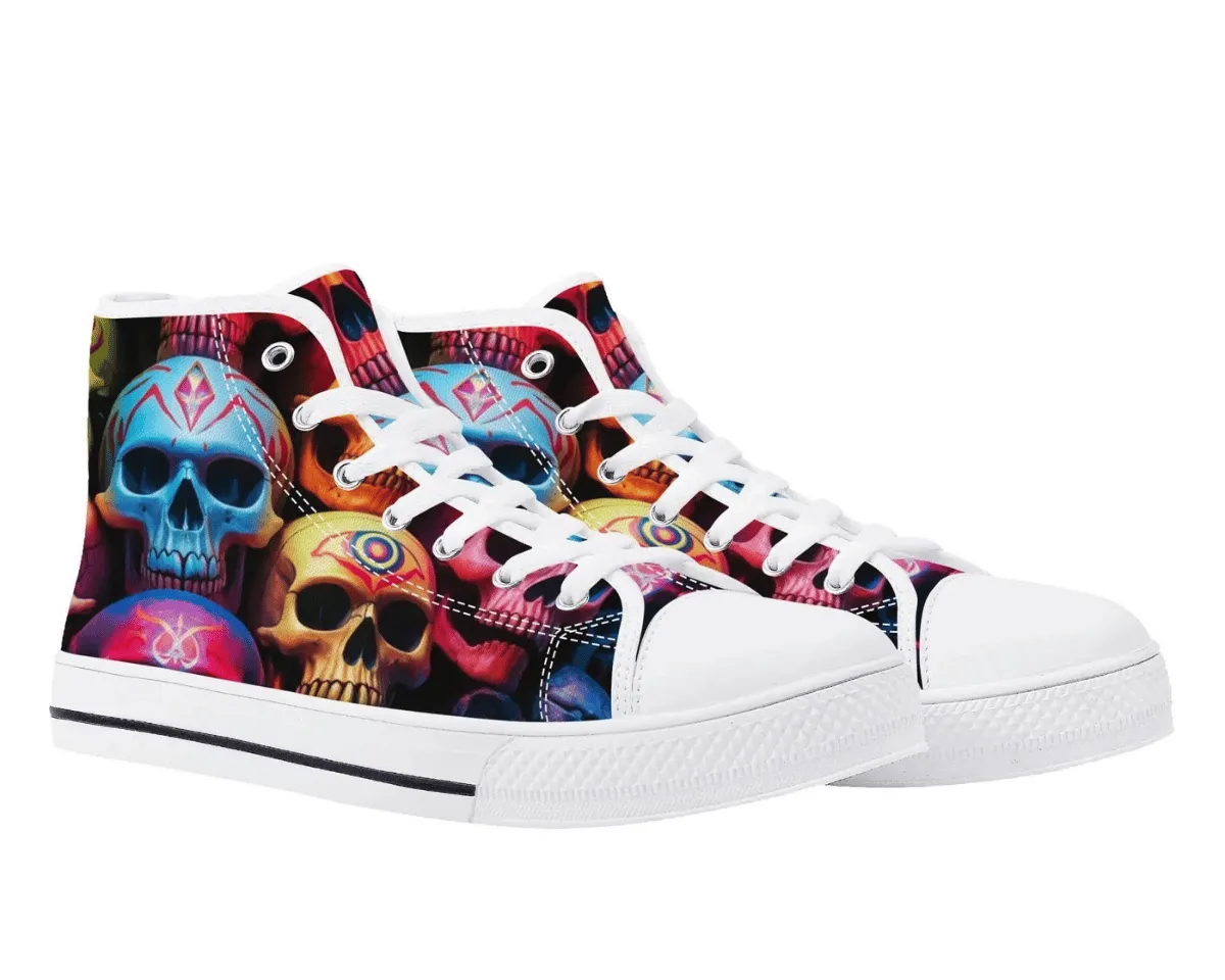 Chromatic Skulls High Tops