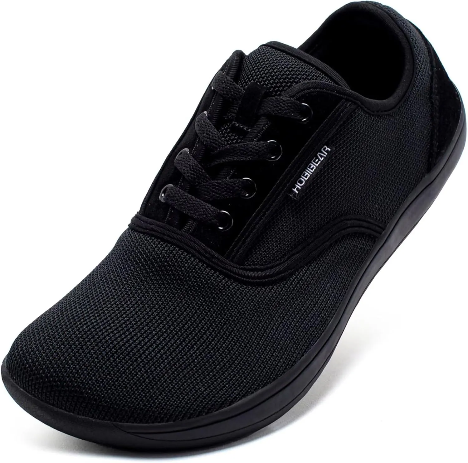 HOBIBEAR Wide-Toe-Box Barefoot Shoes for Mens Womens Minimalist Breathable Trail Running Walking Shoes