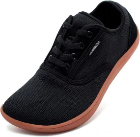HOBIBEAR Wide-Toe-Box Barefoot Shoes for Mens Womens Minimalist Breathable Trail Running Walking Shoes