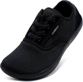 HOBIBEAR Wide-Toe-Box Barefoot Shoes for Mens Womens Minimalist Breathable Trail Running Walking Shoes