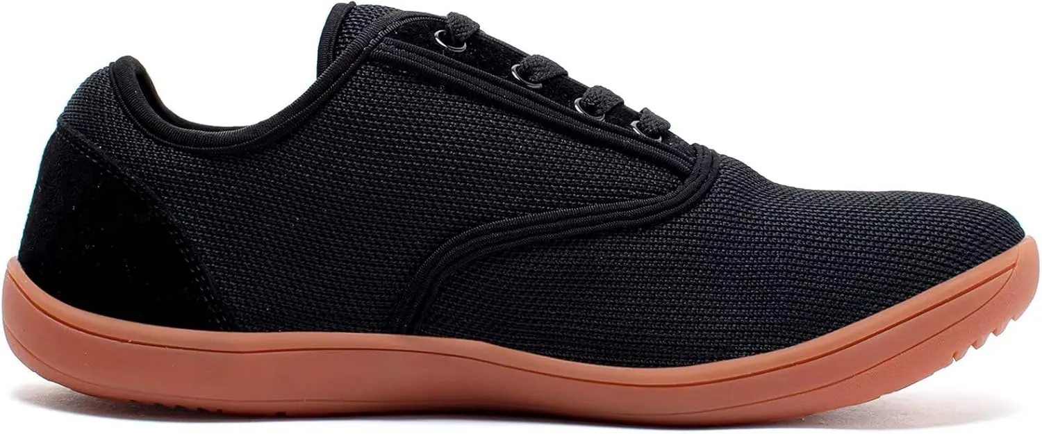 HOBIBEAR Wide-Toe-Box Barefoot Shoes for Mens Womens Minimalist Breathable Trail Running Walking Shoes