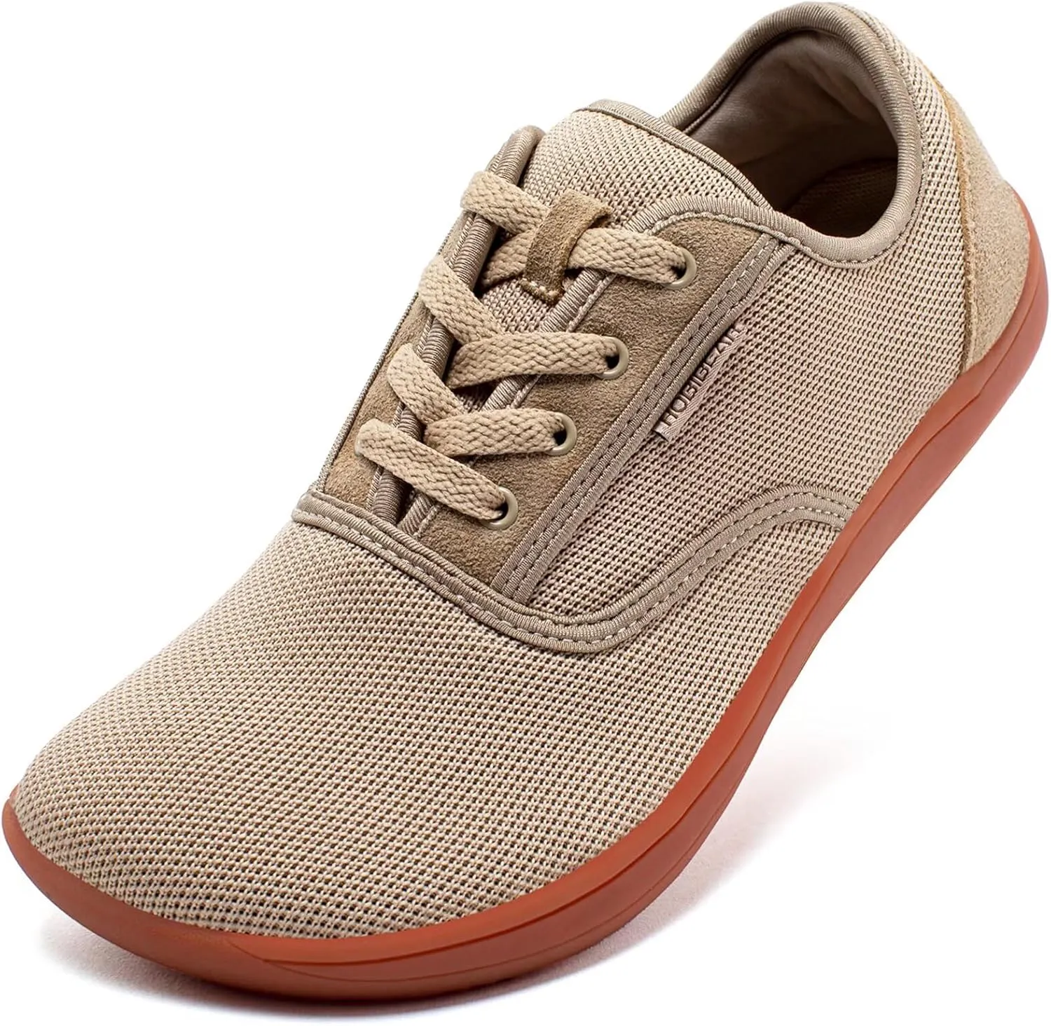 HOBIBEAR Wide-Toe-Box Barefoot Shoes for Mens Womens Minimalist Breathable Trail Running Walking Shoes