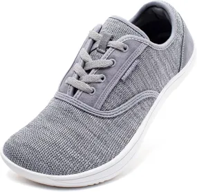 HOBIBEAR Wide-Toe-Box Barefoot Shoes for Mens Womens Minimalist Breathable Trail Running Walking Shoes