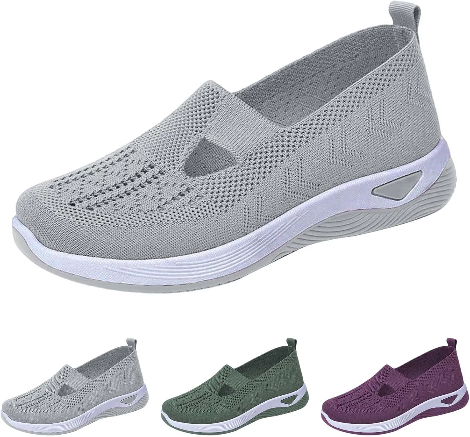 Orthopedic Shoes for Women Woven Orthopedic Tennis Shoes Men Fashion Casual Black Shoes Chunky Sneakers Platform Tennis Shoe Cross Trainer Shoe