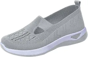 Orthopedic Shoes for Women Woven Orthopedic Tennis Shoes Men Fashion Casual Black Shoes Chunky Sneakers Platform Tennis Shoe Cross Trainer Shoe