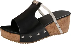 Platform Sandals for Women 2025,Orthopedic Peep Toe Hollow Out Arch Support Wedge Heel Slides Recovery Mules Ladies Wide Width Summer Slippers Comfy Cushion Footbed Casual Shoes for Daily Wear