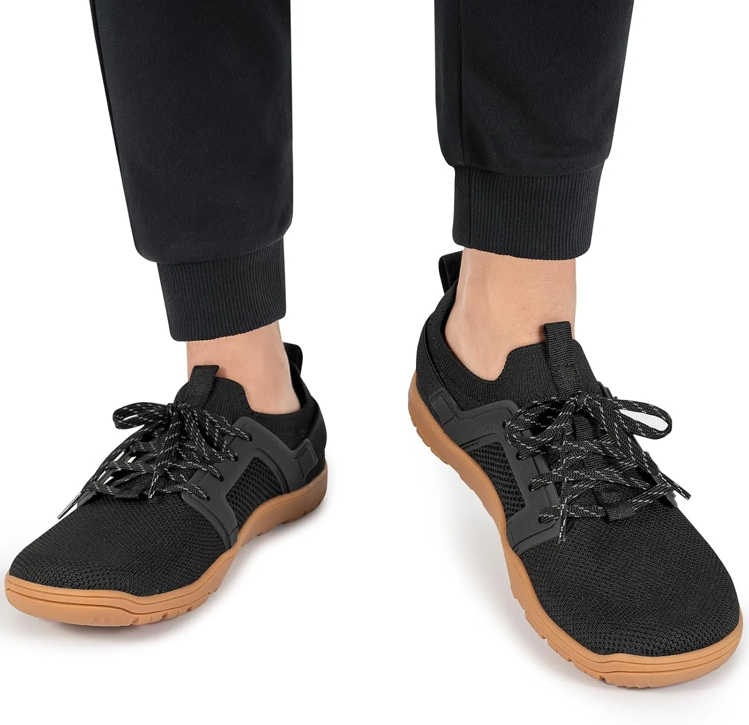 Pulltop Barefoot Trail Running Shoes for Men - Wide Toe Box | Zero Drop Sole | Minimalist Crossfit Training Shoes