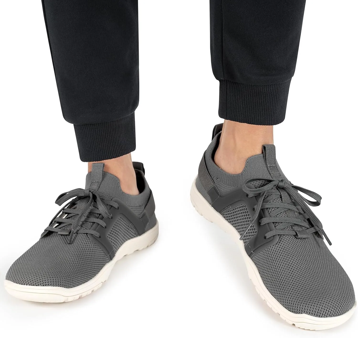 Pulltop Barefoot Trail Running Shoes for Men - Wide Toe Box | Zero Drop Sole | Minimalist Crossfit Training Shoes