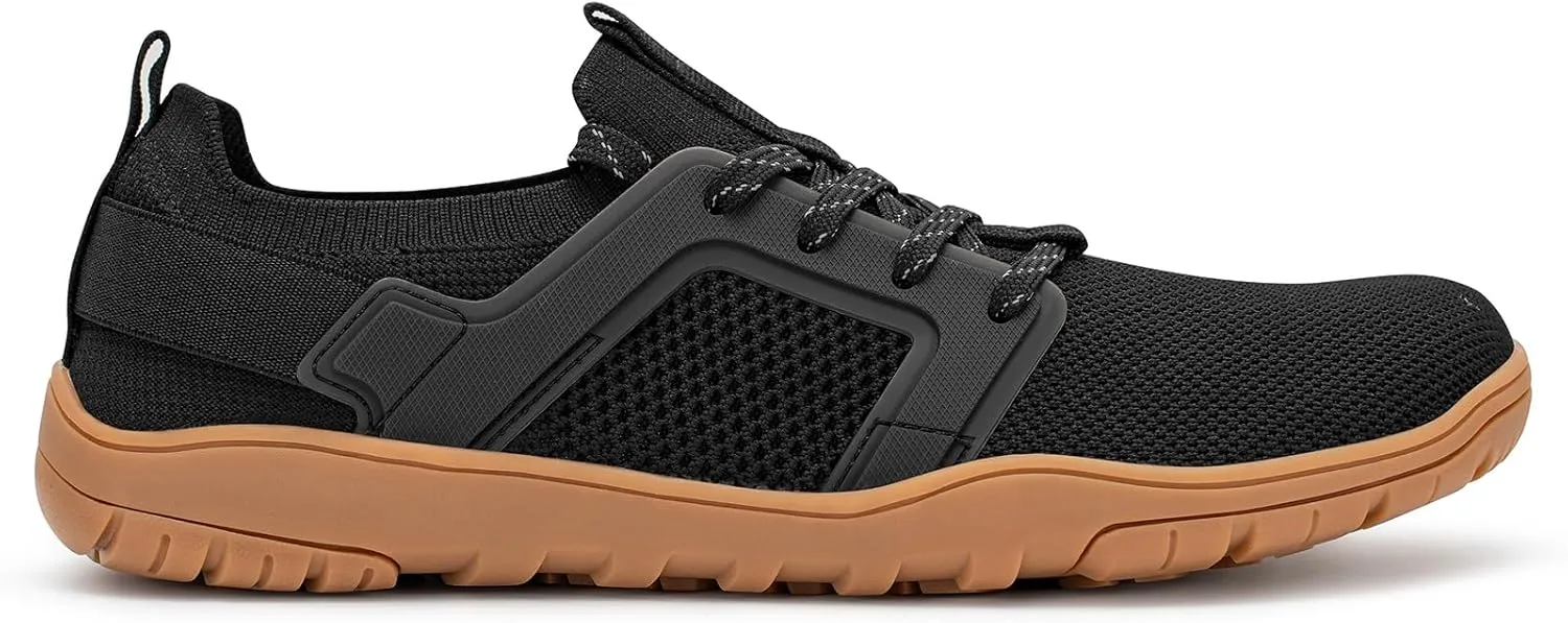 Pulltop Barefoot Trail Running Shoes for Men - Wide Toe Box | Zero Drop Sole | Minimalist Crossfit Training Shoes