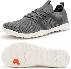 Pulltop Barefoot Trail Running Shoes for Men - Wide Toe Box | Zero Drop Sole | Minimalist Crossfit Training Shoes