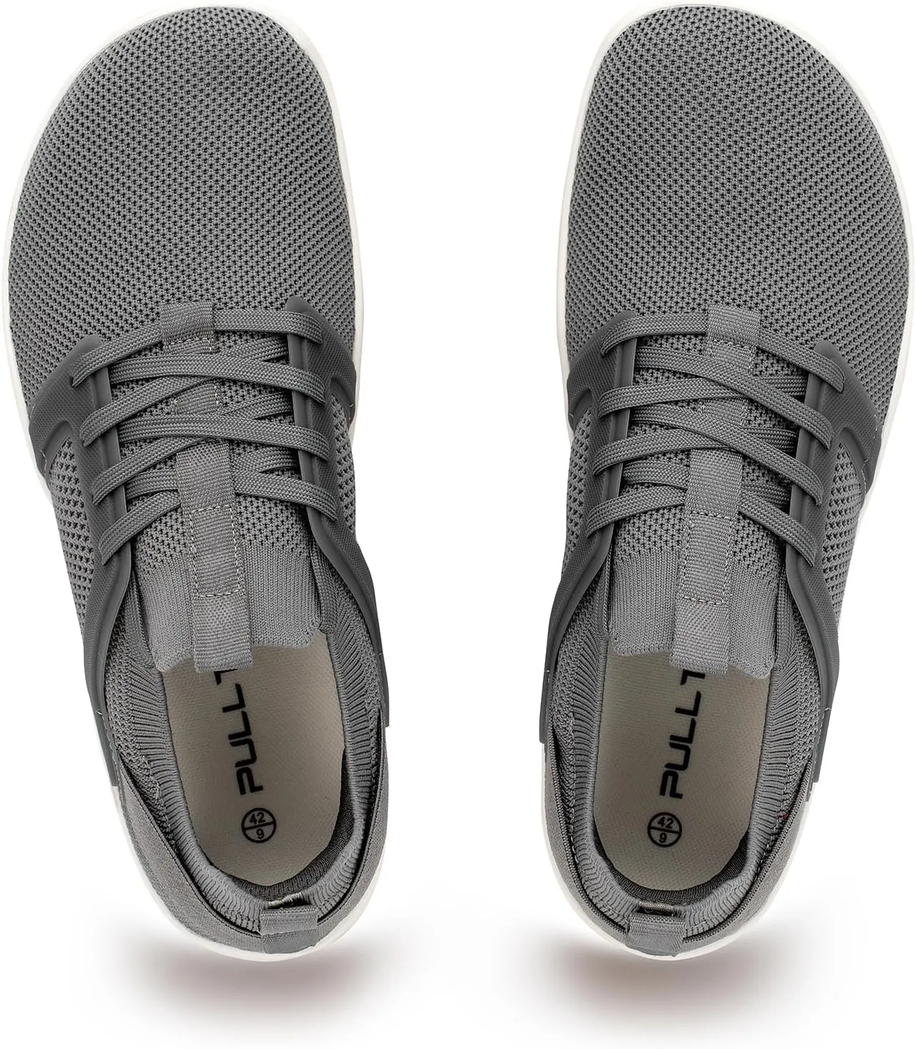 Pulltop Barefoot Trail Running Shoes for Men - Wide Toe Box | Zero Drop Sole | Minimalist Crossfit Training Shoes