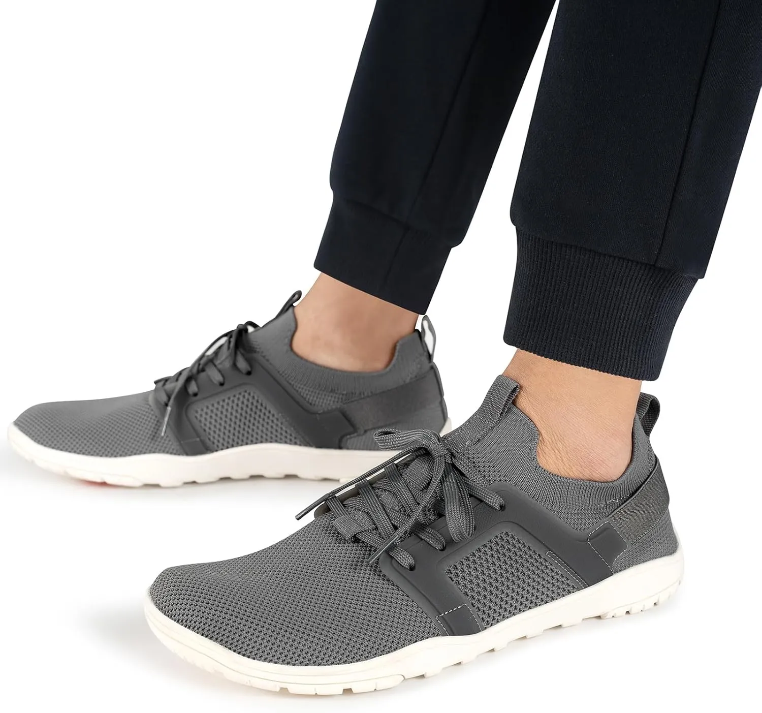 Pulltop Barefoot Trail Running Shoes for Men - Wide Toe Box | Zero Drop Sole | Minimalist Crossfit Training Shoes