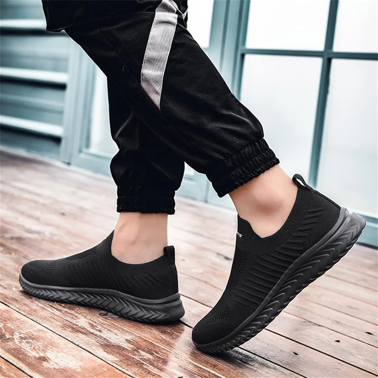 Women's Slip-on Shoes Wide Width Sneakers Hands Free Mens Running Shoes Jogging Men Shoes Casual Dress Sneakers White Tennis Shoe Trainers Shoe